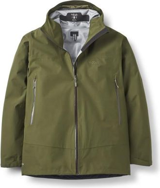 RAB Namche GTX Jacket Regenjacke f&uuml;r Herren | oliv