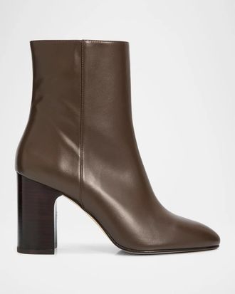 Stuart Weitzman Mulberry 85MM Leather Boots