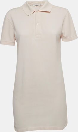 Carolina Herrera Light Pink Cotton Mini Polo Dress