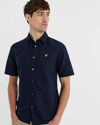 Lyle & Scott Linen Blend Shirt