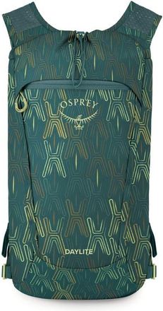 Osprey Daylite Cinch Backpack in Fuzzy Window Print/blue at Nordstrom