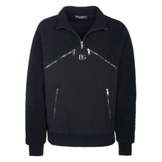 Dolce & Gabbana Sweatshirts - Heren - Sweatshirts & Hoodies - Zwart - Maat: 2XL