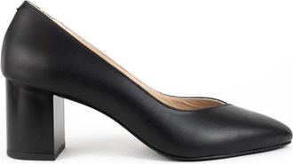 Sergio Moretti Gesloten Pumps - Dames - Pumps - Zwart - 37 EU - Leer - Schoenen