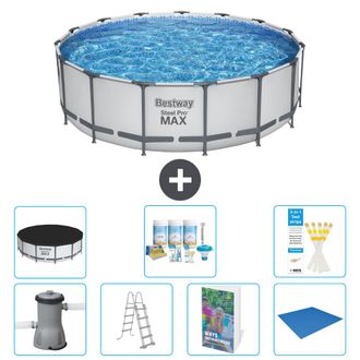 Bestway Piscina Bestway Steel Pro Max Redonda - 488x122 Cm - 8-piezas S599