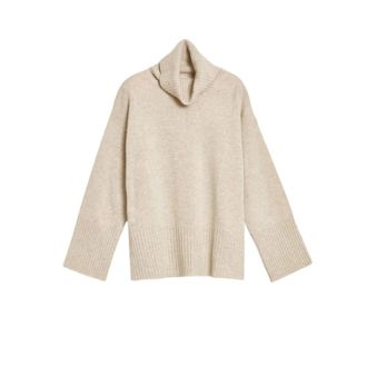 GANT Dames, Truien, Beige, Maat: 2XS Wol