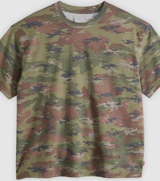 Levi's T-shirt squadrata classica - Uomo - M - Multicolore / Ombre Camo Multi Camo