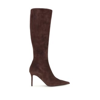 Giuseppe Zanotti Brown Leather High Heel Womens Boots