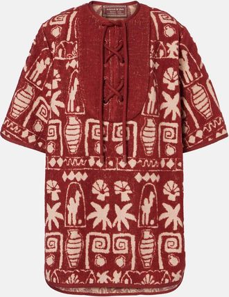 Alemais Al&eacute;mais x LRNCE Maya cotton minidress