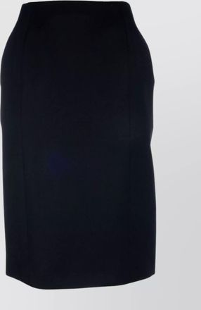 Balenciaga wool high-rise midi pencil skirt