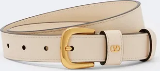Valentino Garavani VLogo leather belt