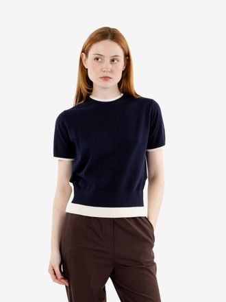 Semicouture Maglia Leya navy