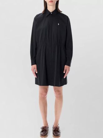 Polo Ralph Lauren cotton long-sleeve shirt knee-length dress