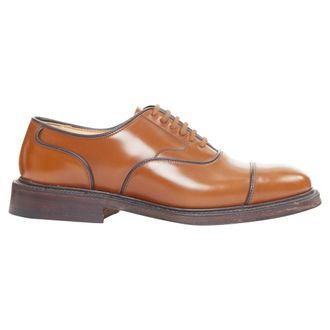Churchs Lancaster sandalwood tan brown polished binder welted oxford UK5 E