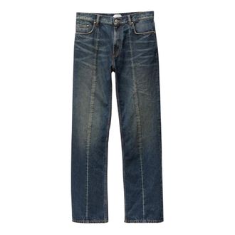 Versace Jeans Navy - Dames - Regular Fit Jeans - Blauw - W25 - Katoen - Jeans