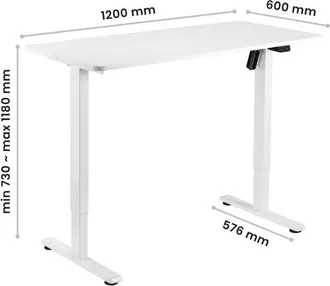 OEM Mesa De Altura Regulable Up Frigg Blanca