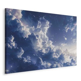OEM Imagen: Nubes Estrelladas Y Una Luz Tenue Sobre Un Rinc&oacute;n Del Cielo