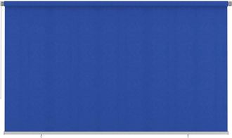 vidaXL Persiana Enrollable De Exterior 405(ancho)x230(alto)cm Azul Hdpe Vidaxl
