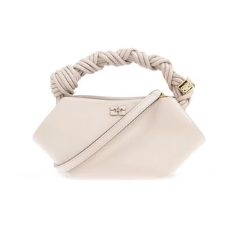 Ganni Dames, Tassen, Beige, Maat: ONE Size Leer