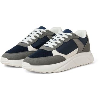 Jack & Jones Jack & Jones Aspire Runner Polyurethaan Heren Castlerock/Navy Blazer Sneakers