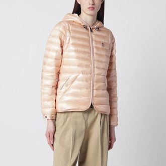 Moncler Piumino corto trasformabile Karura rosa