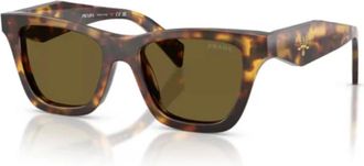 Prada unisex, Accessoires, Bruin, Maat: 51 MM Polyamide