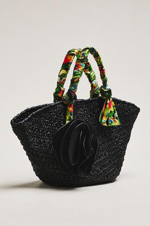 Farm Rio Raffia Tote
