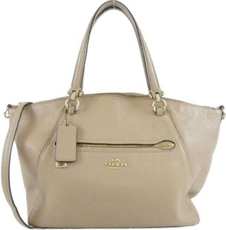 Coach Leather Shoulder Bag
