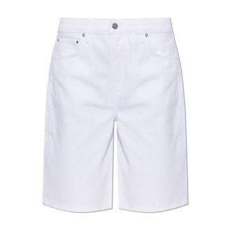 Anine Bing Denim Shorts, female, White, Size: W25 Jasper Denim Shorts