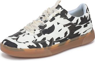 Blowfish Womens Tastic Sneaker, Cream Brown, 8.5