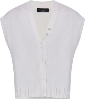 Fabiana Filippi Cardigan in lana - Bianco