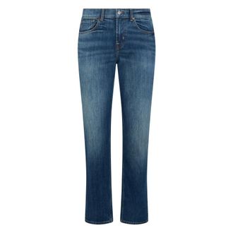 7 For All Mankind Straight Jeans, male, Blue, Size: W32 Slimmy Industrial Jeans