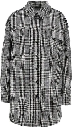 Stella McCartney Prince of Wales wool overshirt Woman 40