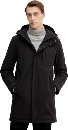 Trussardi Parka - Heren - Mantels - Zwart - Maat: 2XL Leer