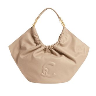 Coccinelle cross body bag Smash Handbag Smooth Leather Sandshell beige