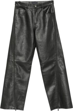 Haikure Leather Trousers - female - Haikure - Leather Trousers - Black - W25 - Trousers