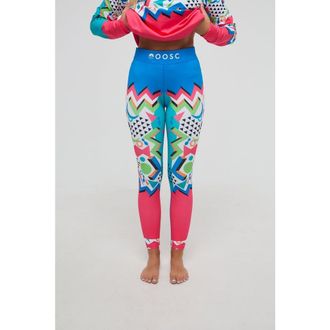 OOSC Baselayer Leggings - Nuts Cracker Womens in Multi-Colour at Nordstrom, Size X-Small