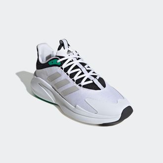 adidas Sneaker ADIDAS SPORTSWEAR ALPHAEDGE+, Herren, Gr. 45, weiss (cloud wei&szlig;, grau one, court gr&uuml;n), Synthetik, Textil, Schuhe Sneaker