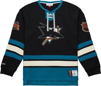 Mitchell & Ness Felpa con logo - Nero