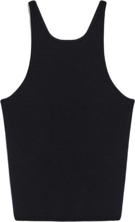 Max Mara Alfeo Top - Dames - Tops zonder mouwen - Blauw - XS - Wol - Tops