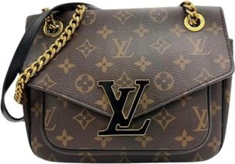Louis Vuitton Pre-owned Vintage Cross Body Bag - Dames - Vintage Schoudertas - Bruin - ONE Size - Vintage
