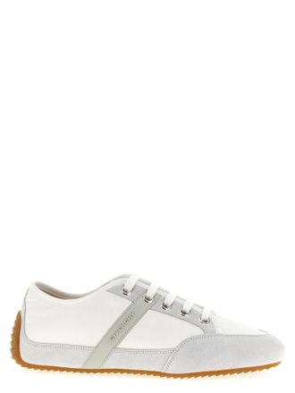 Givenchy White Polyamide Low Top Mens Sneakers