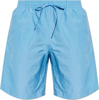 Maison Margiela Zwemshorts - Heren - Strandmode - Blauw - S - Polyester - Badmode