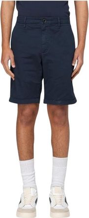 Sun 68 Heren, Korte broeken, Blauw, Maat: W31 Katoen