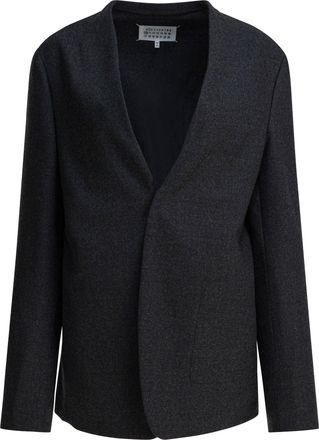 Maison Margiela blazer van scheerwol