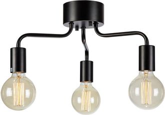 Marksl&ouml;jd Markslojd Avery Multi Brazo Semi Empotrado Plaf&oacute;n 3 Luz Negro