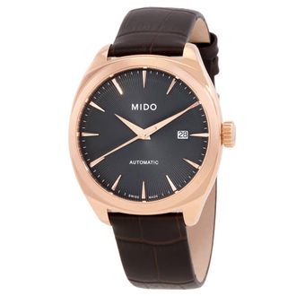 Mido Belluna Royal Automatic Grey Dial Mens Watch M0245073606100