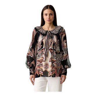 Farm Rio FARM Rio - Blusa con volantes Tapestry Dream - Blouses & Shirts - Mujer - Multicolor - XS