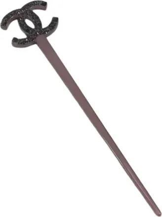 Chanel Pre-owned Accessories, female, Purple, Size: ONE SIZE Pre-owned Kanzashi