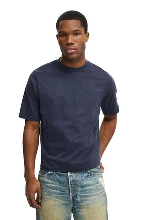 Cotton On Mens Cropped Fit T-Shirt in True Navy at Nordstrom, Size X-Large