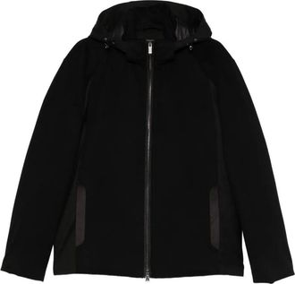 Paul & Shark Eider Down Puffer Jacket Made In 100% Cashmere